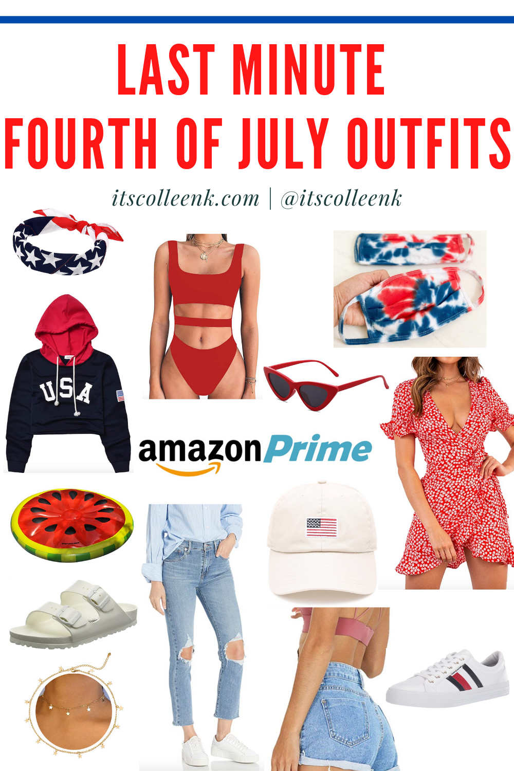 Last minute Fourth of July Outfit Ideas | Amazon Prime | Trendy & Casual